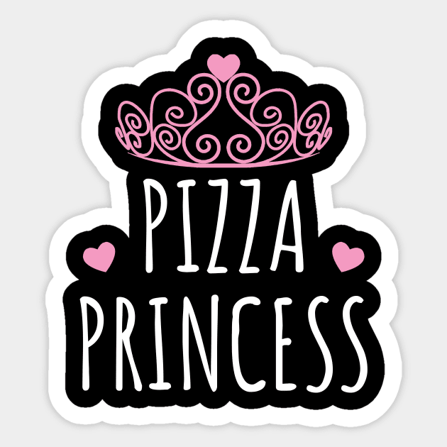 Pizza Princess Sticker by LunaMay